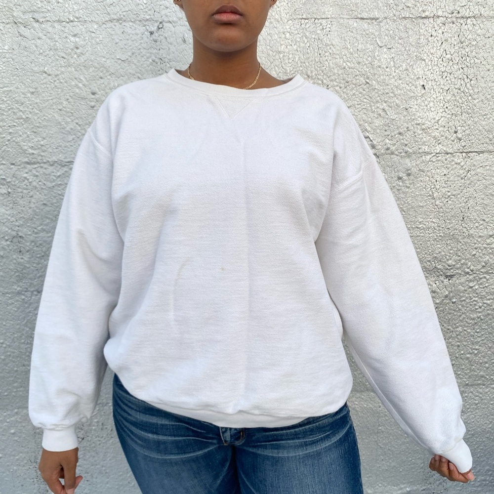 Lands End white long sleeve thermal